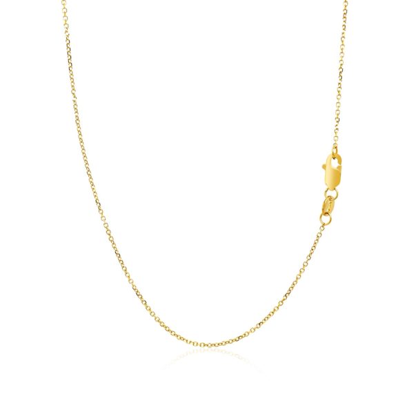 14k Yellow Gold Necklace with Gold and Diamond Heart Key Pendant